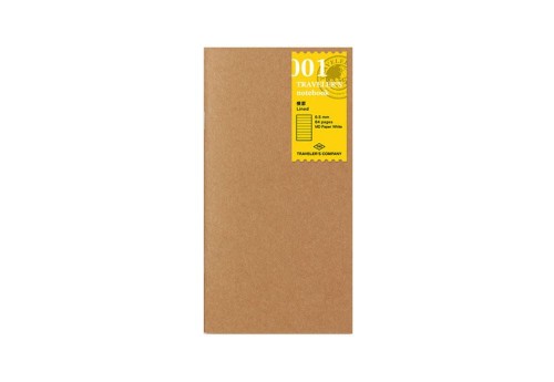 Traveler's Notebook 001 Wkład do notatnika (Regular Size) - w linie