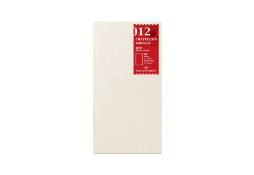 Traveler's Notebook 012 Wkład do notatnika (Regular Size) - Szkicownik