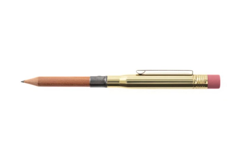 midori trc brass traveler company ołówek pencil mosiężny 2.jpg