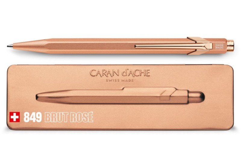Długopis Caran d'Ache 849 Brut Rose