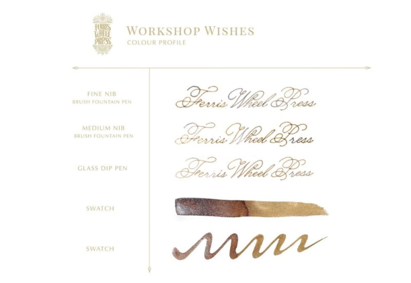 Atramenty Ferris Wheel Press Workshop Wishes