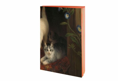 Slow Design Notes Canvas Book Cat