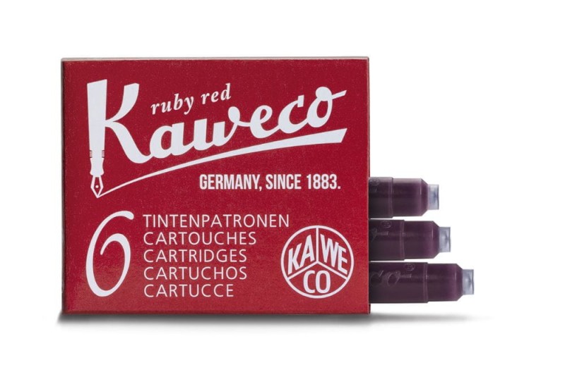 noteka kaweco atrament czerwony ruby red.jpg