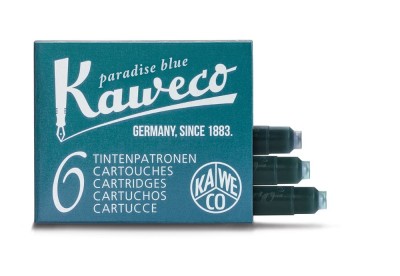 Naboje atramentowe KAWECO  (Kolor: Paradise Blue)