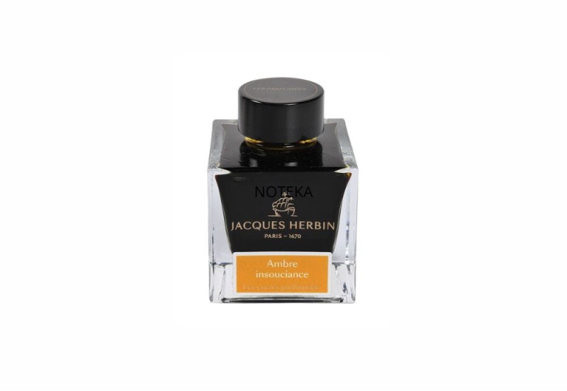 Perfumowane Atramenty J. Herbin Les Encres Parfumees 50ml Ambre insouciance NOTEKA.jpg