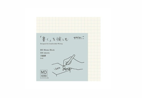 Midori MD Paper Bloczek Block Memo Pad (Kratka)