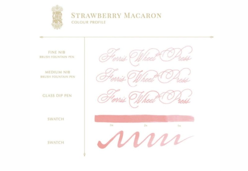 strawberry macaron fwp