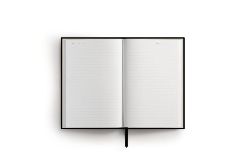 Papiery Wartościowe Journal / Notes BASIC Black - w linie