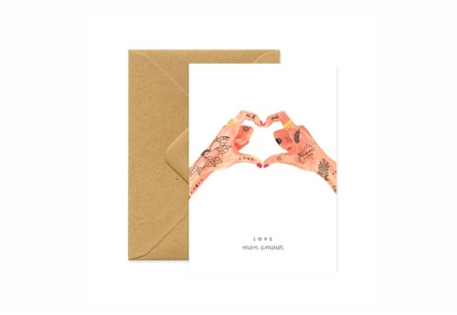 All The Ways To Say Kartka Hands of Love