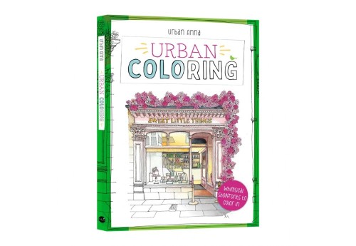 Urban Anna Kolorowanka Urban Colouring Book