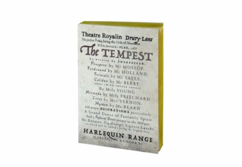 Slow Design Notes Libri Muti Opera The Tempest