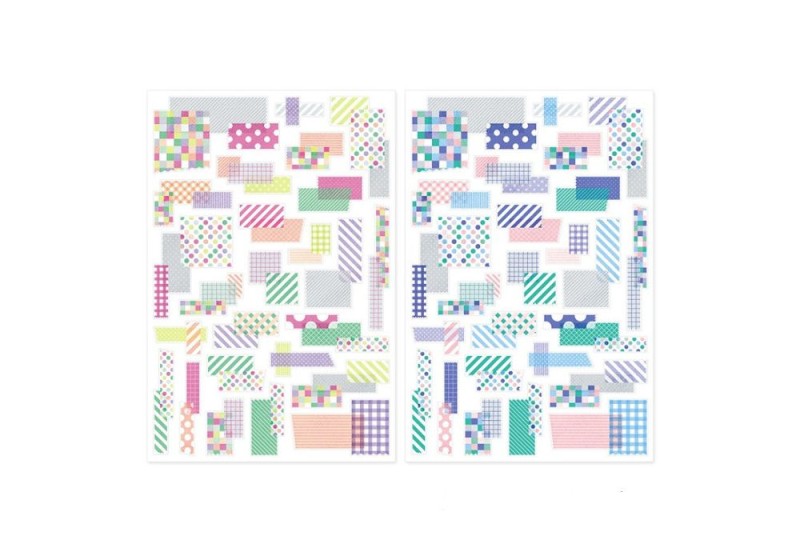 Naklejki Midori Yuru Log Kształty NOTEKA.jpg
