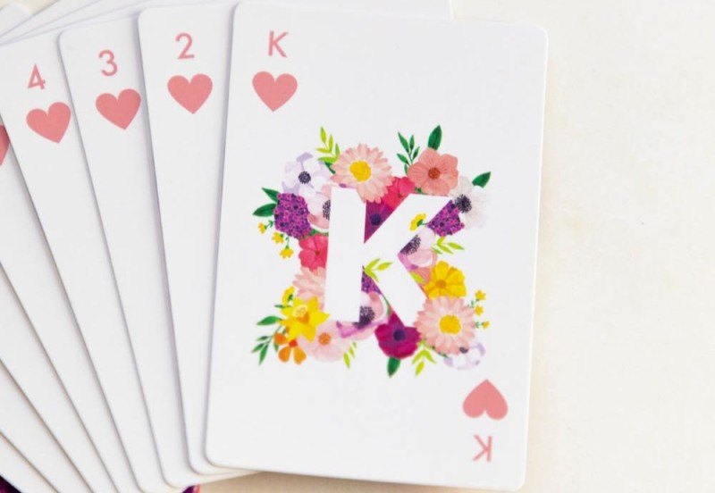 All The Ways To Say Karty do gry - Flower Garden