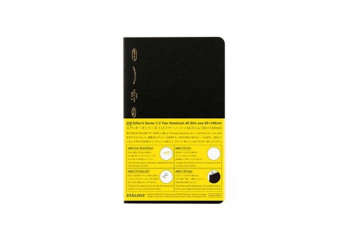 Stalogy Notes A6 Slim 1/2 Year Notebook - w kratkę