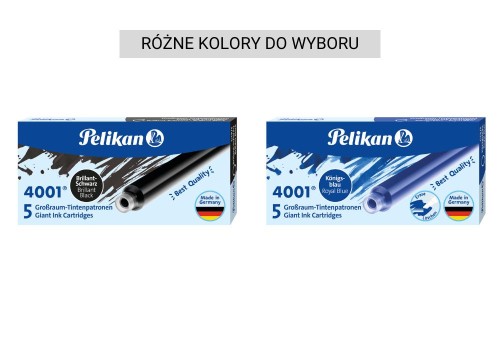 Pelikan Naboje Atramentowe 4001 Długie - różne kolory