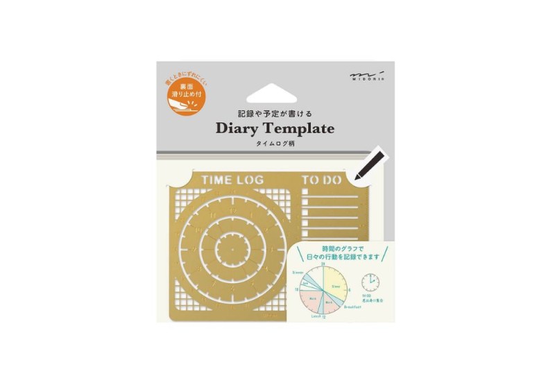 Szablon Midori Motif Template Time Log NOTEKA.jpg