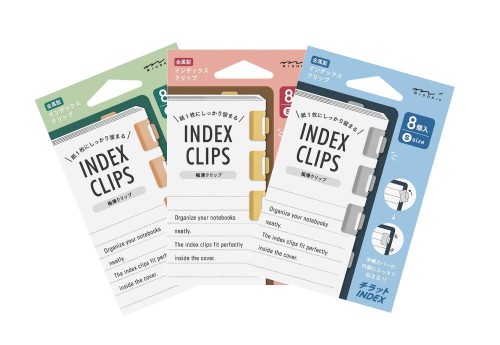 Indeksy Midori Index Clips Chiratto S