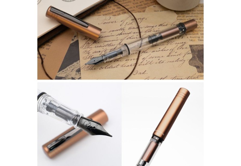Monteverde MP1 Mocha Mousse Pióro wieczne Piston Filler 5.jpg