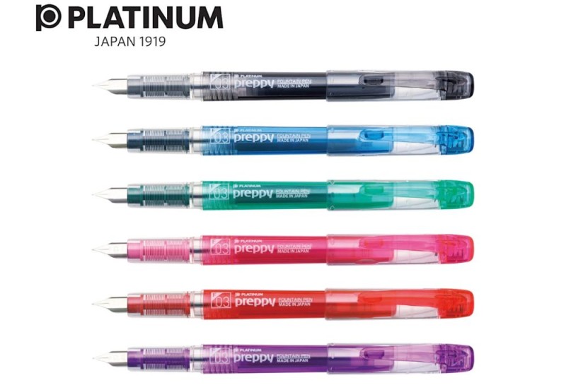 Platinum Preppy - Pióro Wieczne Czarne