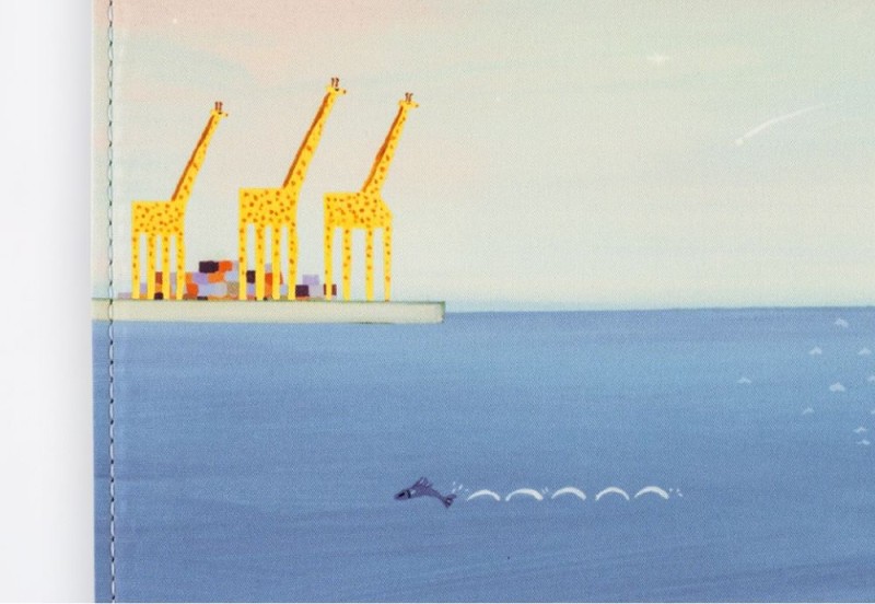 Hobonichi 5-Year Techo A5 Cover Hiroko Kubota: The Sea's Dream at Dawn