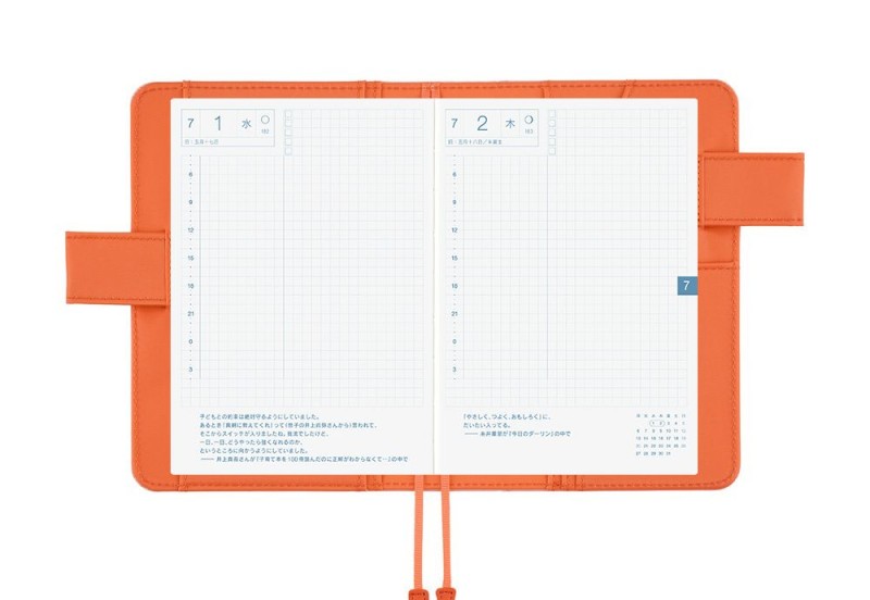 Hobonichi Techo Original A6 Cover Colors: Airy Flamingo