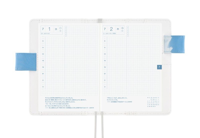 Hobonichi Techo Original A6 Cover: Kyohei Sakaguchi: Field Sky