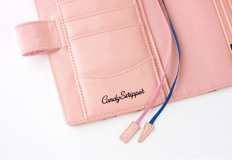 Hobonichi Techo Original A6 Cover: Candy Stripper: Random Dog & Cat (Pink)
