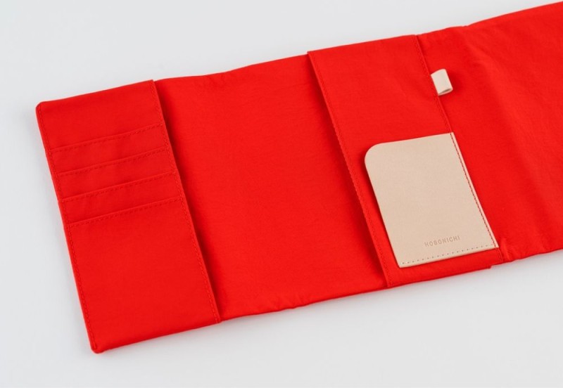 Hobonichi Techo Original A6 Cover: Tragen: Red