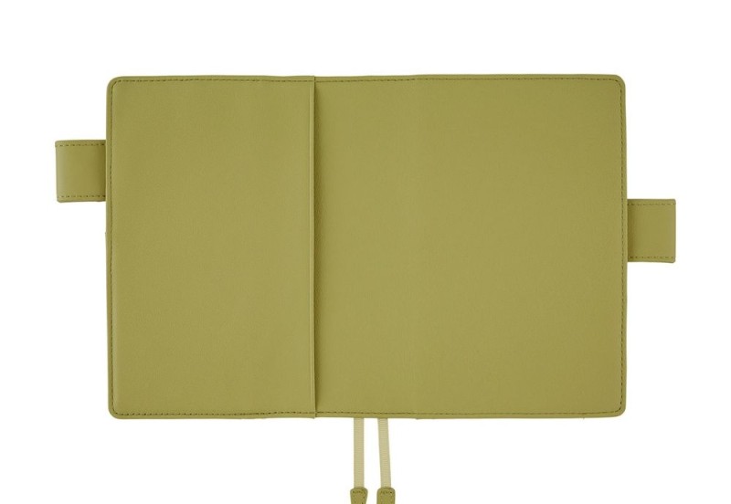 Hobonichi Techo Original A6 Cover: Leather Sage Green