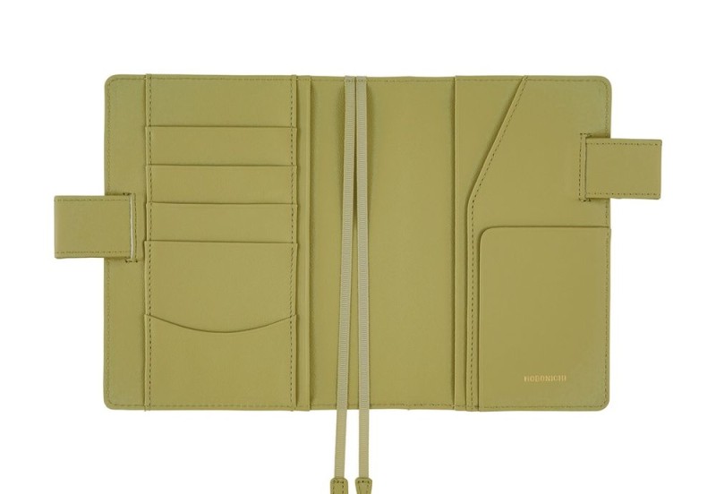 Hobonichi Techo Original A6 Cover: Leather Sage Green