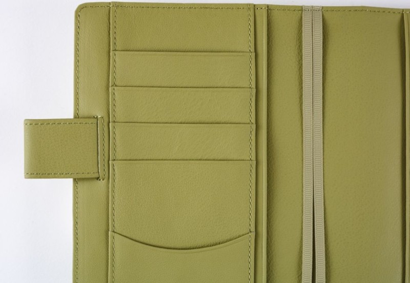 Hobonichi Techo Original A6 Cover: Leather Sage Green