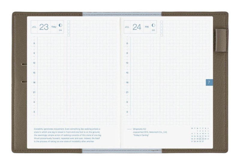 Hobonichi Techo Original A6 Cover: Leather Taut