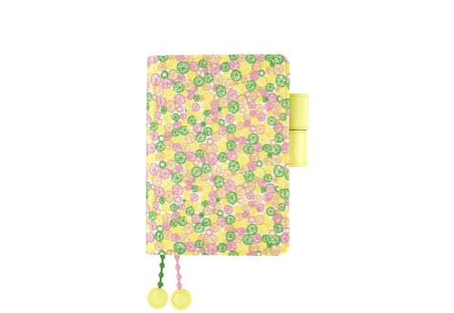 Hobonichi Techo Original A6 Cover: mina perhonen: skyful (Yellow) - okładka