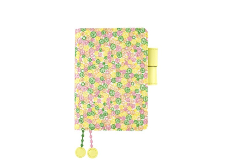 Hobonichi Techo Original A6 Cover: mina perhonen: skyful (Yellow)