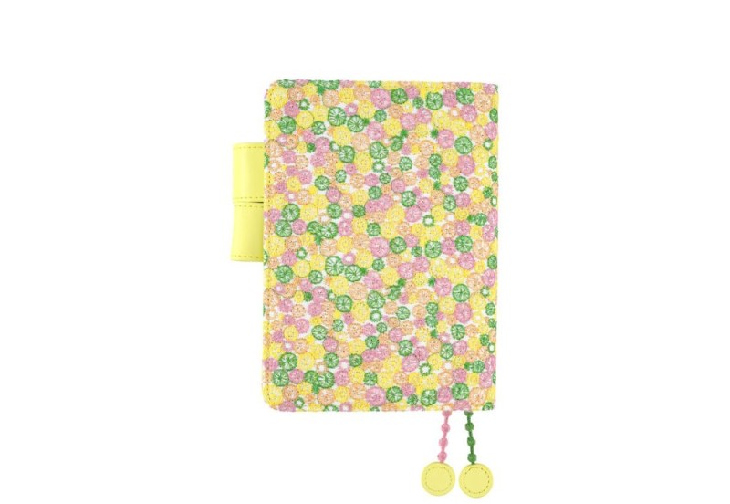 Hobonichi Techo Original A6 Cover: mina perhonen: skyful (Yellow)