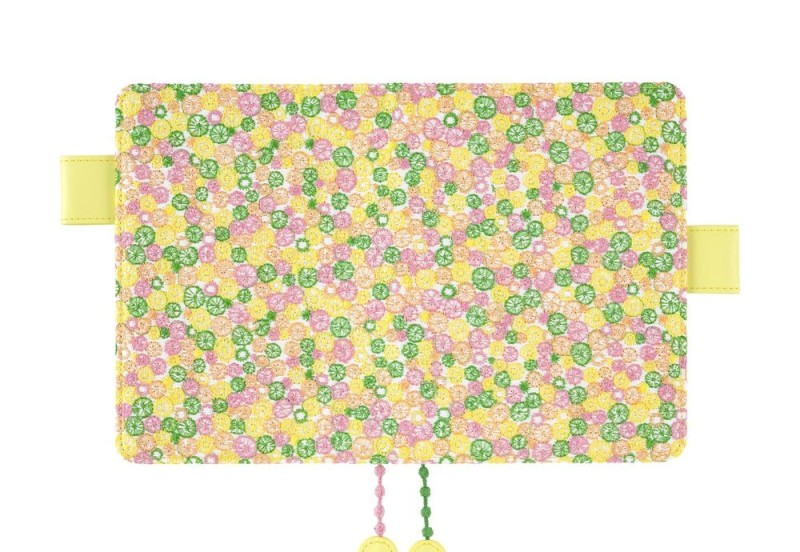 Hobonichi Techo Original A6 Cover: mina perhonen: skyful (Yellow)