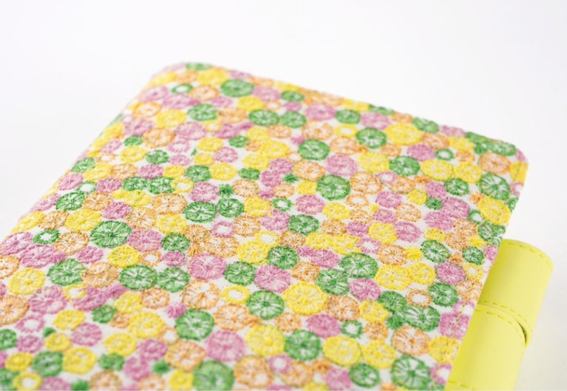 Hobonichi Techo Original A6 Cover: mina perhonen: skyful (Yellow)