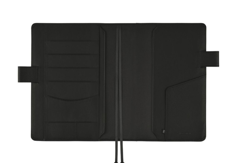 Hobonichi Techo Cousin A5 Cover: Leather TS Basic Black