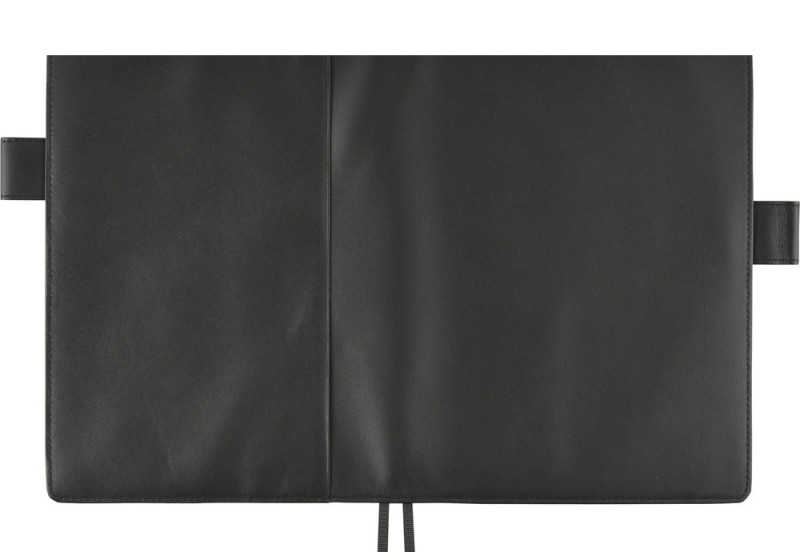 Hobonichi Techo Cousin A5 Cover: Leather TS Basic Black