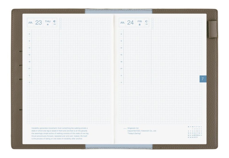 Hobonichi Techo Cousin A5 Cover: Leather Taut