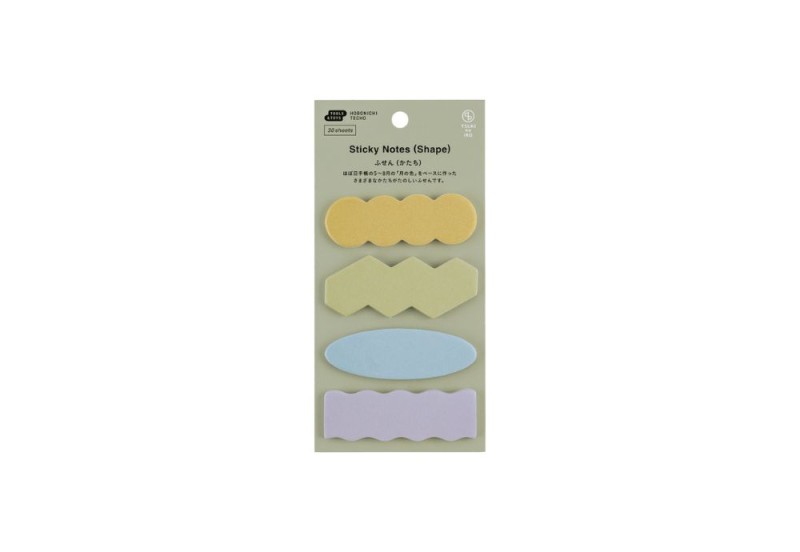 Hobonichi Techo TSUKI no IRO Sticky Notes, shape