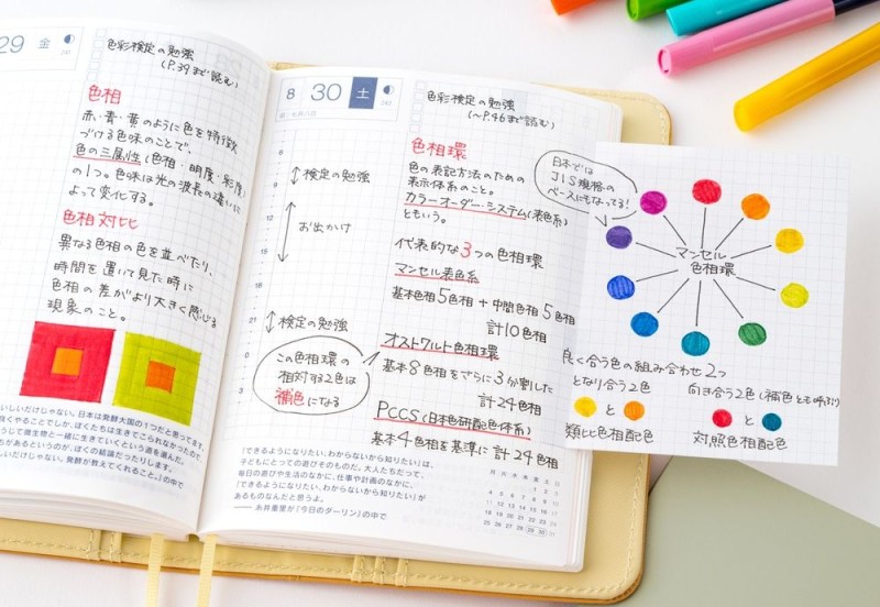 Hobonichi Techo TSUKI no IRO Add-On Sticky Notes