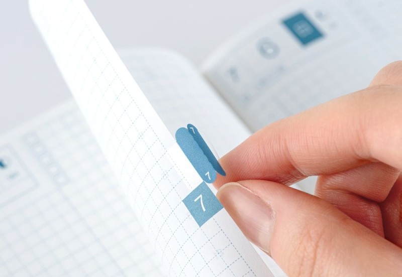 Hobonichi Techo TSUKI no IRO Index Stickers