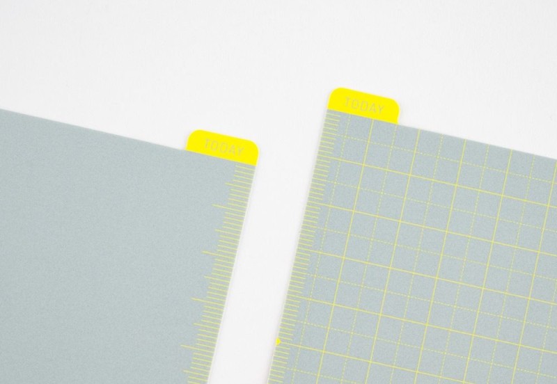 Hobonichi Techo Pencil Board A5 (Ice Gray x Yellow)