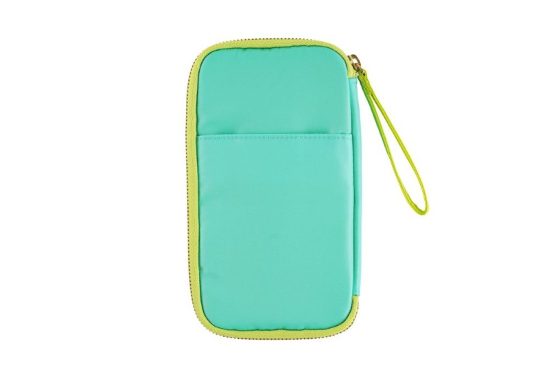 Hobonichi Techo Small Drawer Pouch (Aqua Lime)