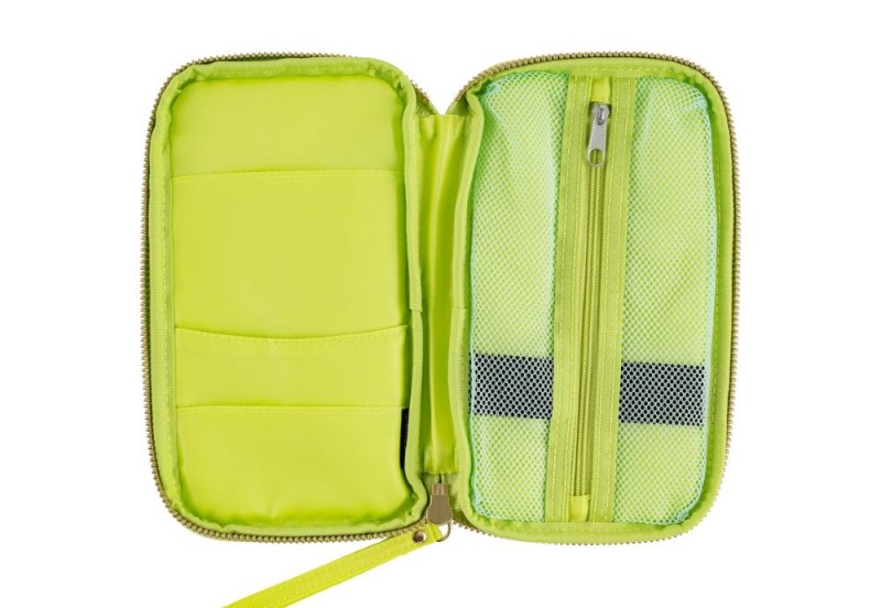 Hobonichi Techo Small Drawer Pouch (Aqua Lime)