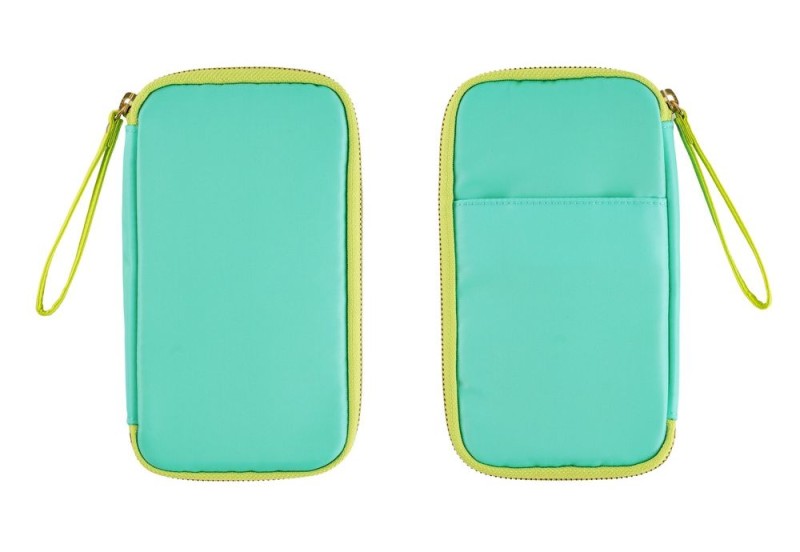 Hobonichi Techo Small Drawer Pouch (Aqua Lime)