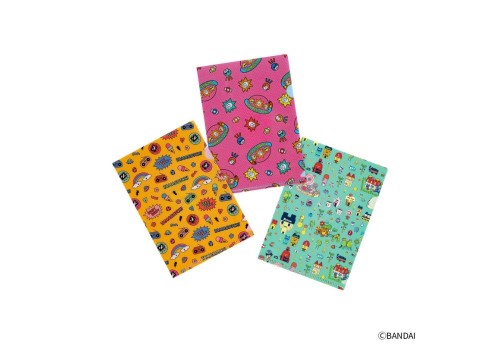 Hobonichi Techo Tamagotchi: Folder Set of 3 - zestaw 3 folderów (A6)