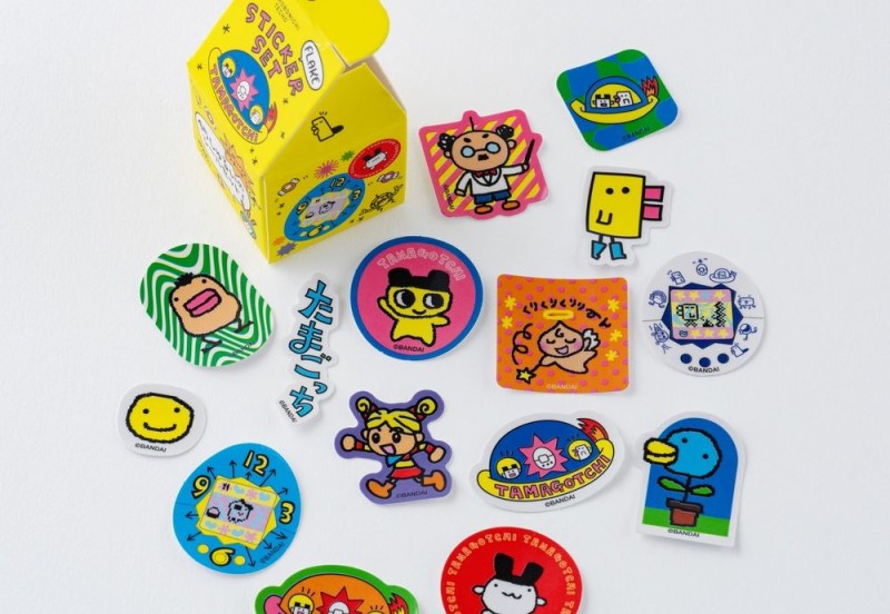 Hobonichi Techo Tamagotchi: Flake Sticker (Set of 3 Boxes)