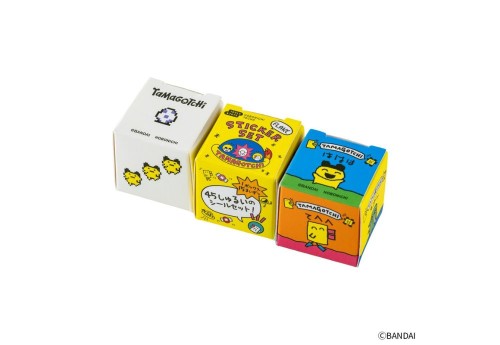 Hobonichi Techo Tamagotchi: Flake Sticker (Set of 3 Boxes) - zestaw naklejek
